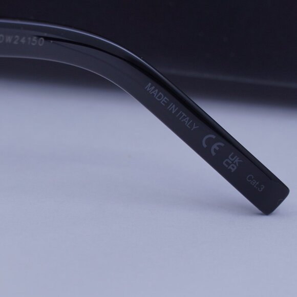 Saint Laurent SLM68 001 Square Sunglasses – Black/Grey - Picture 6 of 10